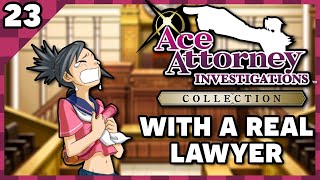 Lawyer \u0026 Voice Actor Play Miles Edgeworth Ace Attorney Investigations! Part 23