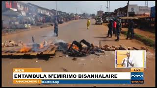 police in Jinja used teargas \u0026 live bullets to disperse protestors over the prices of fuel