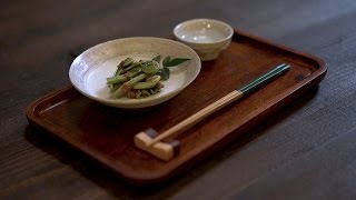 季節の山菜をおしゃれに簡単に！こごみ梅肉和え ｜和食のレシピ集