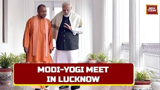 PM Modi In Lucknow, All Set To Meet CM Yogi Adityanath \u0026 His 2.0 Cabinet | Seven At 7