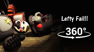 360°| LEFTY FAIL!! - FNAF6/FFPS [SFM] (VR Compatible)