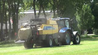 new holland+new holland balen pers (Grass Silage)  #trotsopdeboeren