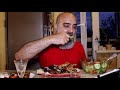 ОБЖОР ШАШЛЫЧОК ПОД КОНЬЯЧОК вкусно очень Жру.ру 226 asmr mukbang