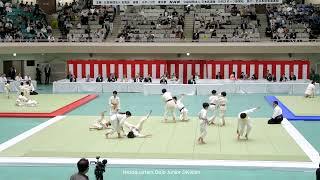 Hombu Dojo Junior Division - 61st All Japan Aikido Demonstration at the Nippon Budokan