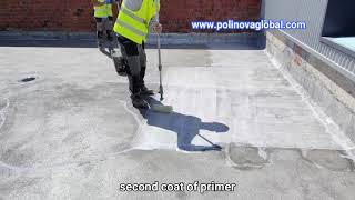 FLAT ROOF WATERPROOFING WITH POLYUREA, Polinova Global S.L