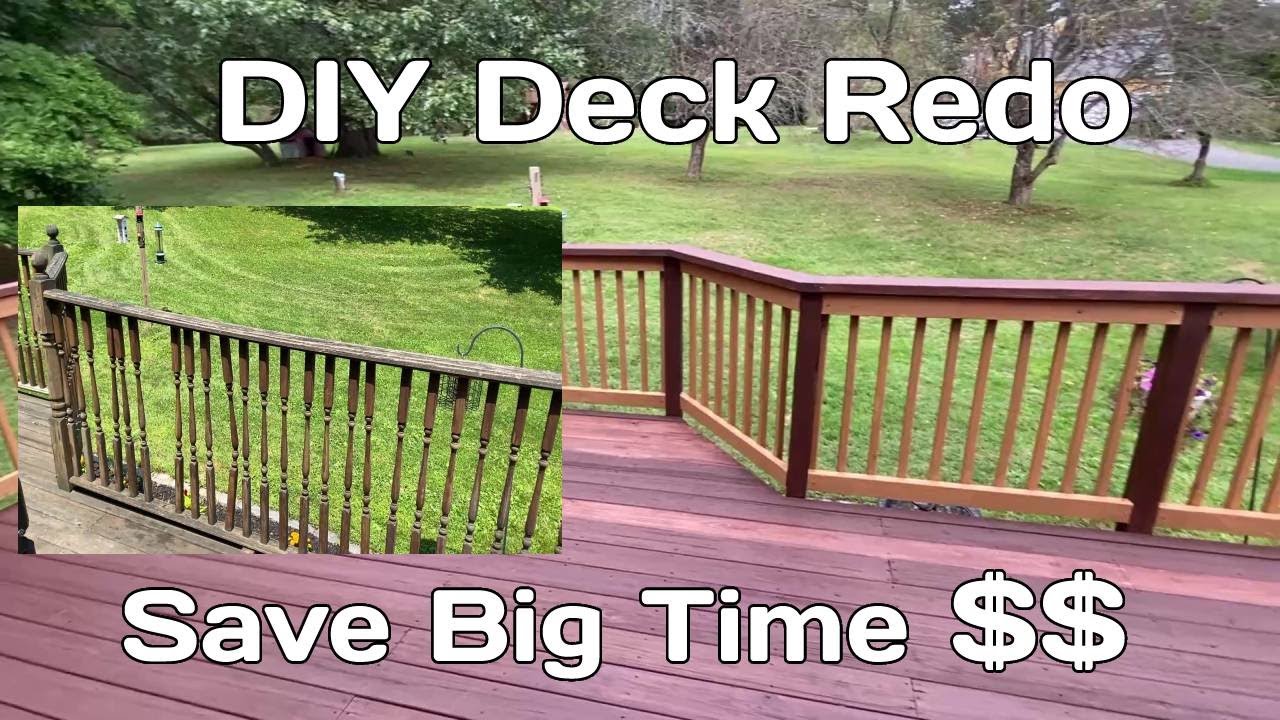 DIY Deck Restoration - You Can Do It! - YouTube