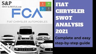 How to do Fiat Chrysler's SWOT Analysis? Strengths, Weaknesses, Opportunities and Threats decoded.