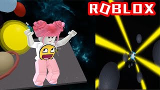 ROBLOX自由落體：我跳入了一個深不見底的神奇空間，太美了！【下飯菜小遊戲】