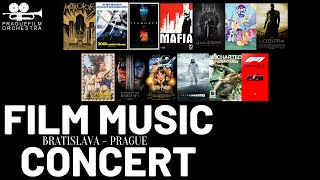 FILM MUSIC CONCERT · BRATISLAVA RTVS RADIO HALL (Starts at 19:00) · Prague Film Orchestra