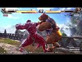 king goes beast mode on federer 7 king s dragunov tekken 8