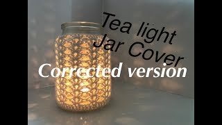 Ophelia Talks about Crochet Jar Cover 2.0