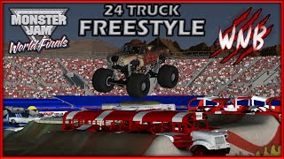 ROR Monster Jam 24 Breakable Truck Freestyle Event @ World Finals 9!