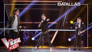 Jesús, Lucas y Alejandro cantan 'Locked out of heaven' | Batallas | La Voz Kids Antena 3 2021
