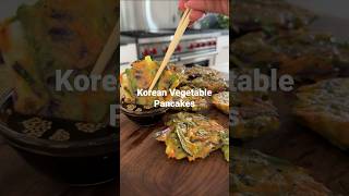 Grandpa’s Korean vegetable pancakes✨ #recipe #koreanfood #weekendbreakfast