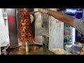 best halal chicken shawarma u0026 chicken chaap with luchi bangladeshi street food 2018