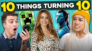College Kids React To 10 Things Turning 10 In 2019