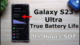 How I get over 9hrs of SOT - Galaxy S23 Ultra (Real Life Battery Use)
