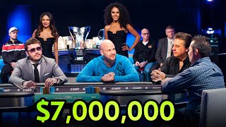 $7,000,000 and the Title: Intense Drama Across Two Poker Final Tables