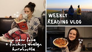 EVELYN HARDCASTLE, NORMAL PEOPLE & VEGAN PIZZA // weekly reading vlog