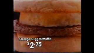 McDonalds 1992 McMuffin Advertisement