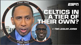Stephen A. RILES UP Shannon Sharpe when discussing the Celtics 🔥 | First Take