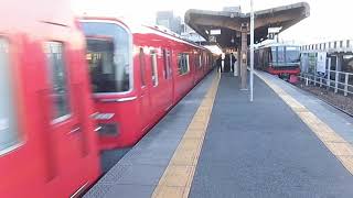 （更新車）名鉄国府駅2番線　急行岐阜行き発車