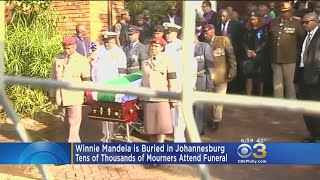 Tens Of Thousands Of Mourners Attend Winnie Mandela's Funeral