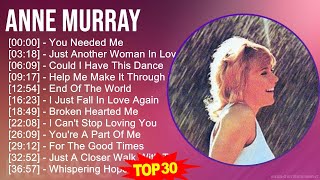 A n n e M u r r a y MIX Best Hits ~ 1960s Music ~ Top Country, Country-Pop, Adult, Soft Rock Music