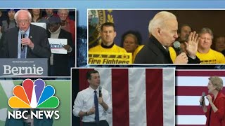 Sanders, Buttigieg Challenge Iowa Results On The Eve Of New Hampshire Primary | NBC Nightly News