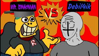 Pizza Tower shitpost | Mr. Swagman vs Debil4ik