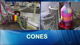 Antex multicolor space dyeing machine research