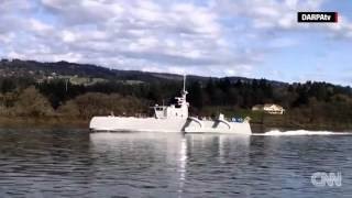 Navy tests sub-hunting drone ship