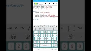 Lesson 02 -Tutorial how create a WebView Sample in AIDE
