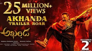 Akhanda Trailer Roar | NandamuriBalakrishna | Boyapati Srinu | Thaman SDwaraka Creations  movie @VRD
