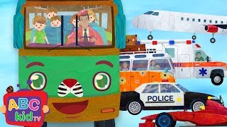 Wheels on the Bus and Vehicles 2 | CoComelon Nursery Rhymes & Kids Songs