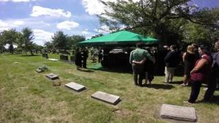 John Harmon Funeral with Military Honors