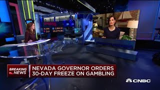 Nevada governor joins other states in shutting down casinos