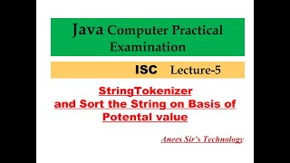 StringTokenizer and Potential Value Sorting Program in Java | Easily Explained