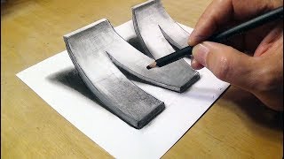 60 Seconds ✍️ Drawing - Letter M - Time Lapse Video by Vamos