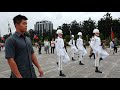 20191029中正紀念堂 chiang kai shek memorial hall 海軍儀隊降旗