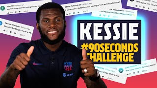 WHO IS YOUR IDOL? | KESSIE FACES THE #90SECONDSCHALLENGE