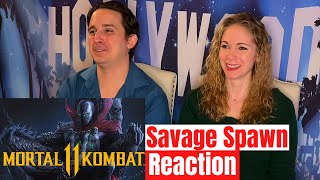 Mortal Kombat 11 Spawn Savage Intros Reaction