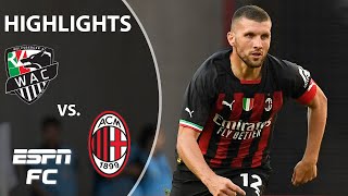 AC Milan wins 5-0 vs. Wolfsberger 😳🔥 | Highlights | ESPN FC