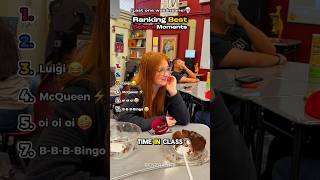 Ranking Best School Moments 😭💀 #usa