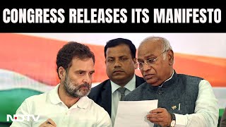 Congress Election Manifesto 2024 | Congress Releases Election Manifesto & Other News | NDTV Live