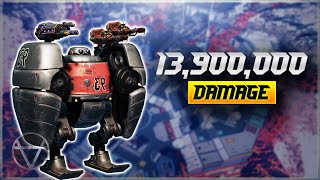 [WR] 🔥 13.9 Million Damage (3X) – Mk3 Gameplay | War Robots