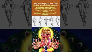 முருகனின் ஆயுதம் பாசம் பற்றி #murugansongs #lordmuruganstatus #murugangod #velmaaral