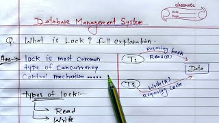 DBMS - Locking Protocols | What is lock? | #dbms