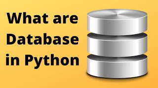 PYTHON DATABASE FOR BEGINNERS || CRUD explained with working example