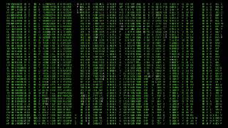 The Matrix Rain Code Wallpaper adaptation using Java Library LibGDX
